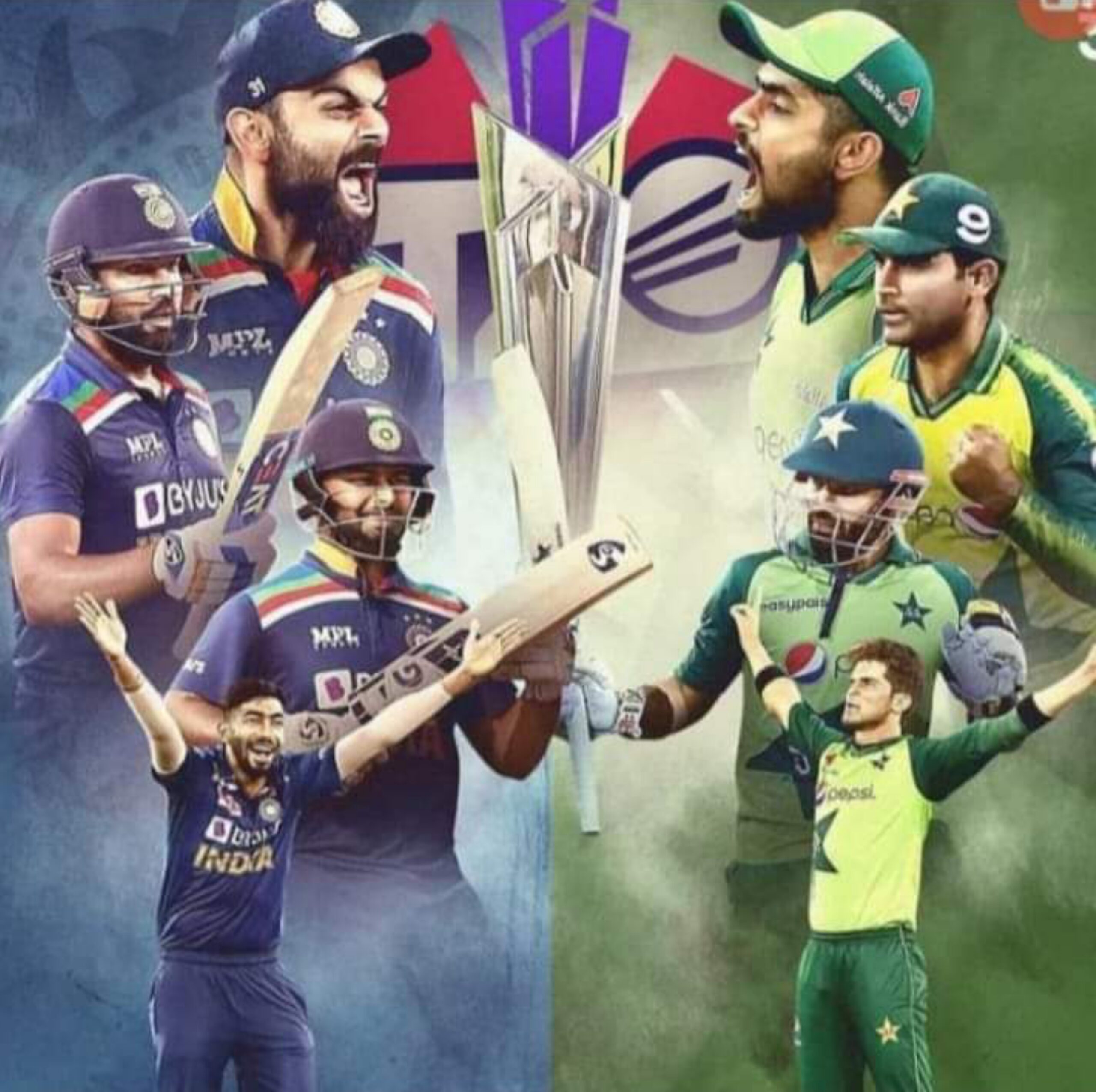 India vs Pakistan T20 World Cup 2021 Playing 11 - Analystique