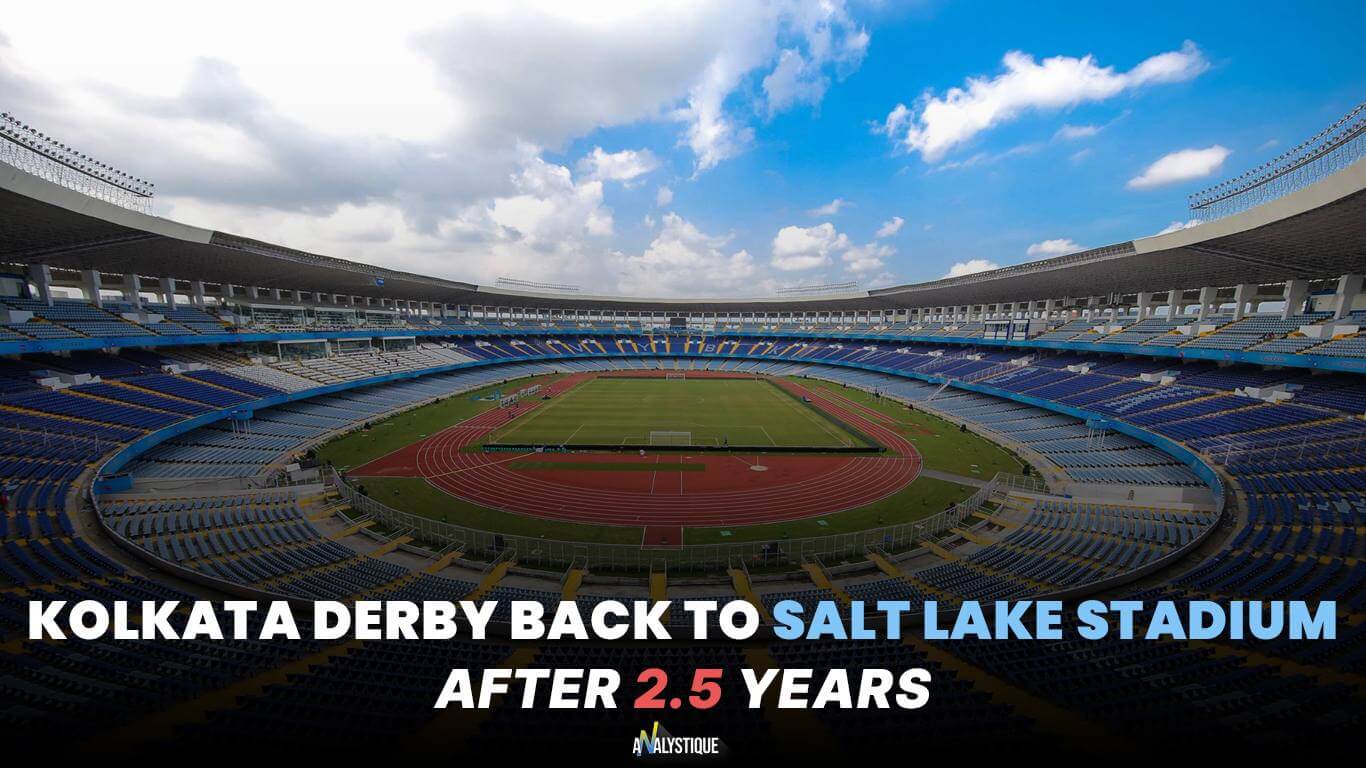 Kolkata derby back to Salt Lake Stadium