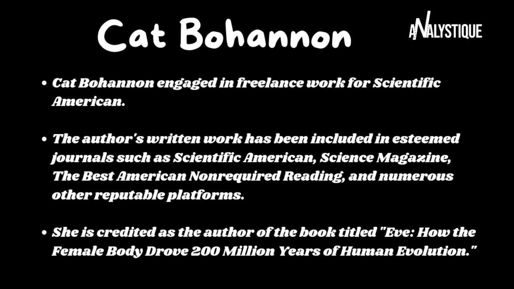 Cat Bohannon biography