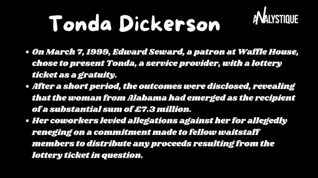 Tonda Dickerson biography
